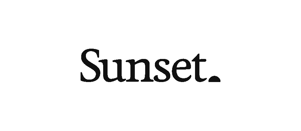 Sunset wordmark